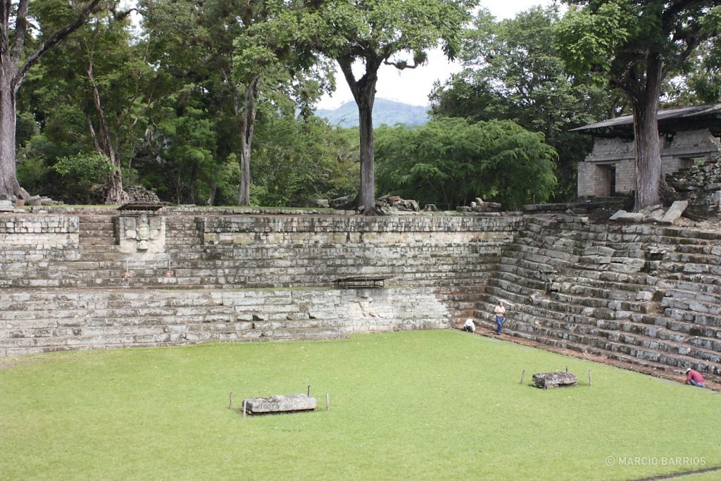 The West Court of Copán
