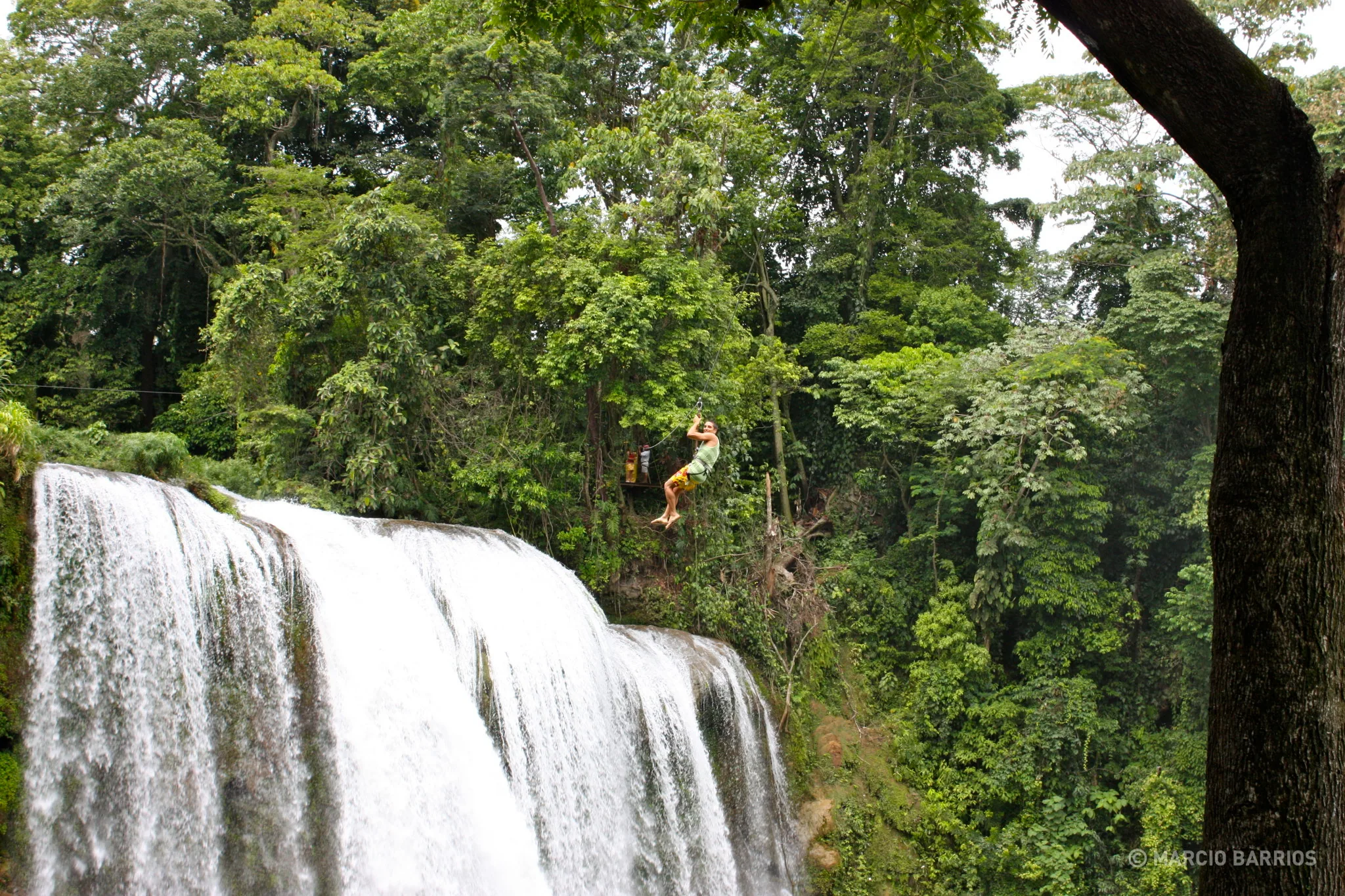 Canopy on the waterfall Canopy on the waterfall