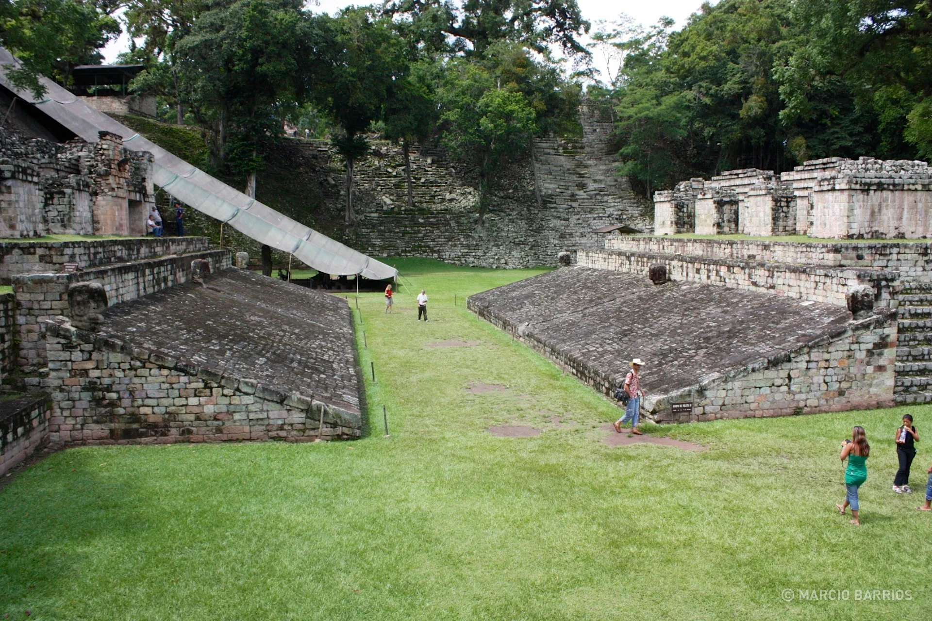 Ballcourt of Copán Ballcourt of Copán