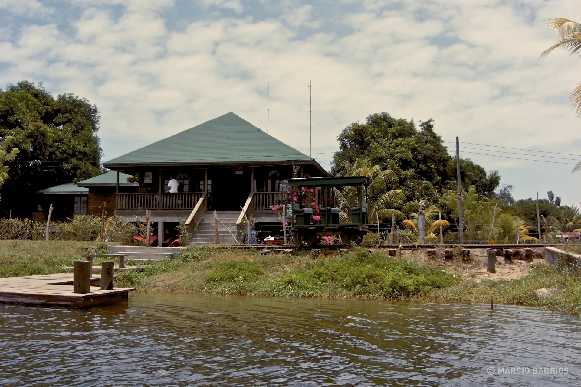 Main building of the Wildlife Refuge of Cuero y Salado Main building of the Wildlife Refuge of Cuero y Salado