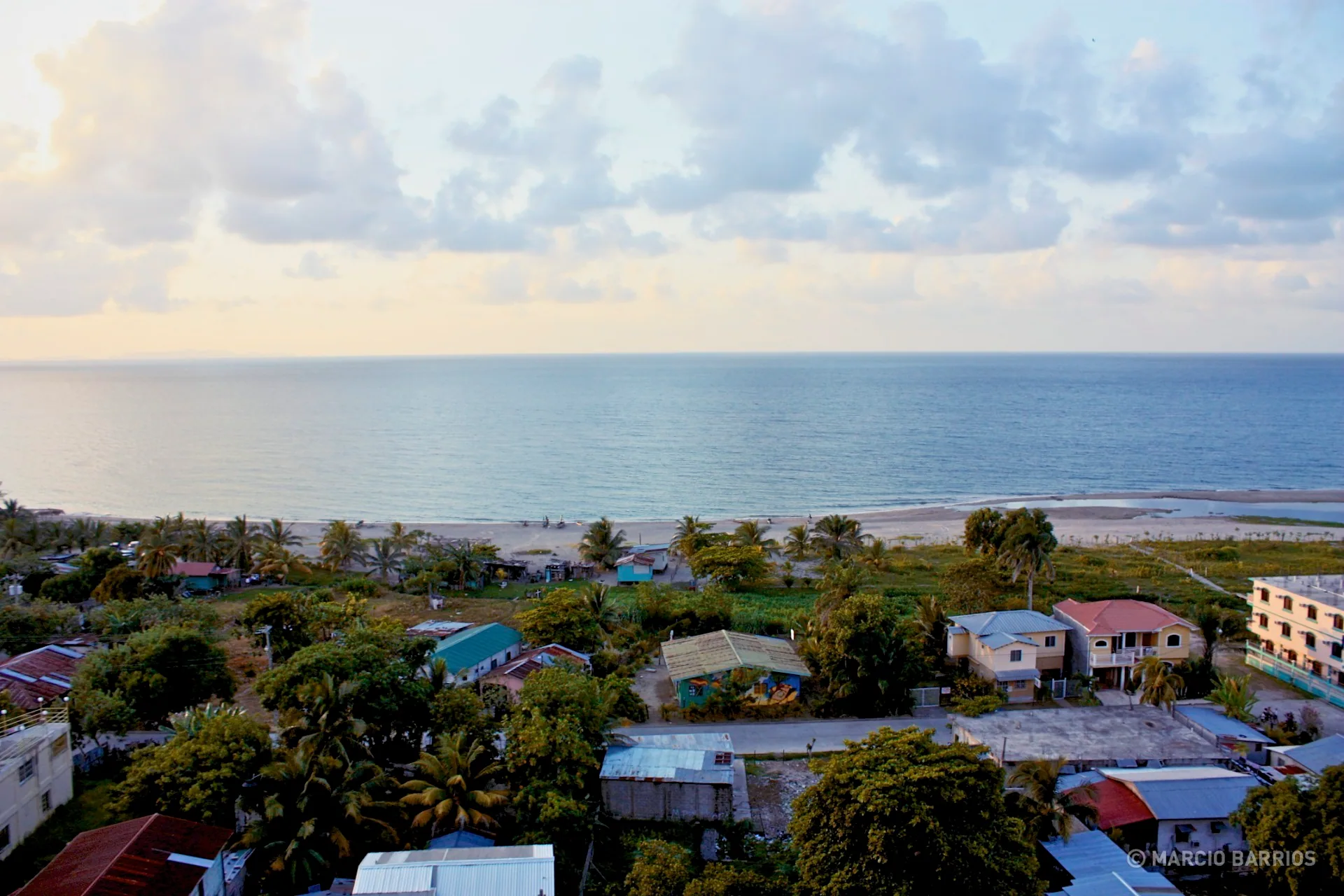 View of Tela and the Caribbean Sea View of Tela and the Caribbean Sea